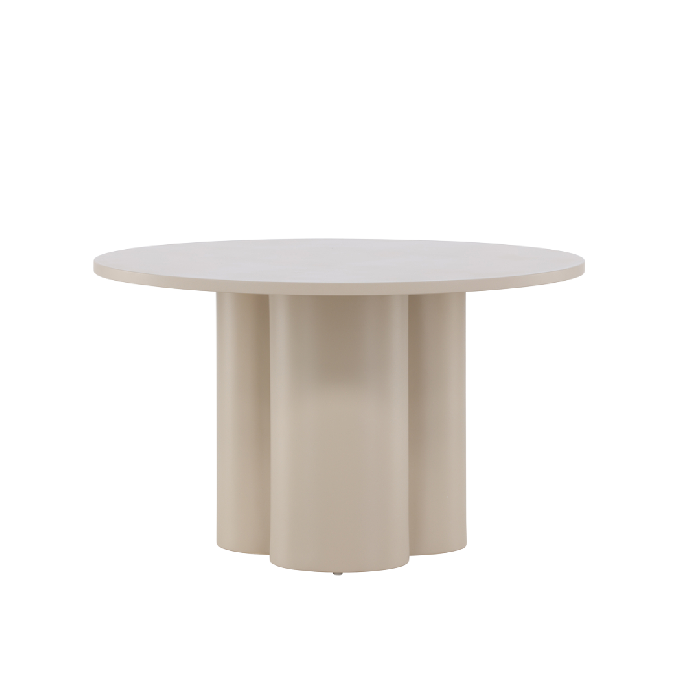 Olivia Couchtisch in Creme